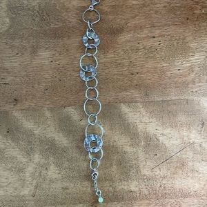 Silpada Sterling Silver Paper Chain Bracelet